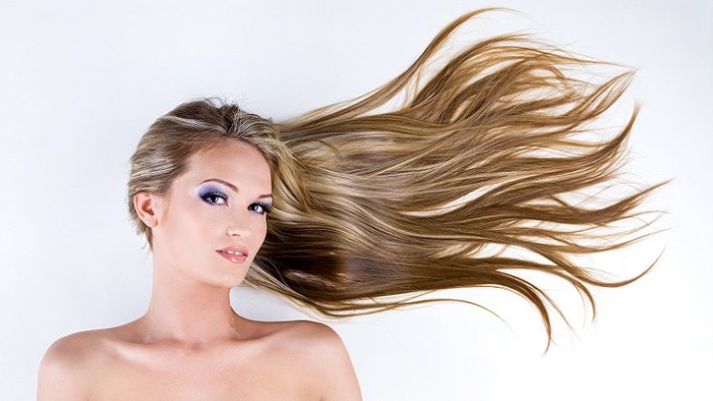 Beautiful long straight hairs