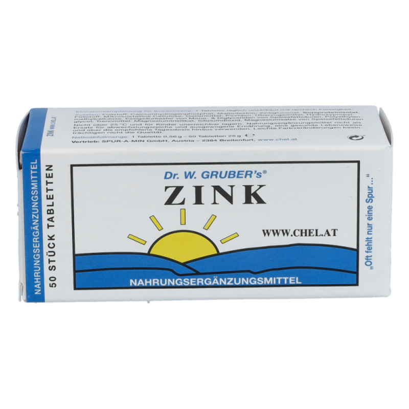 Dr. Grubers Zink Chelat Tabletten