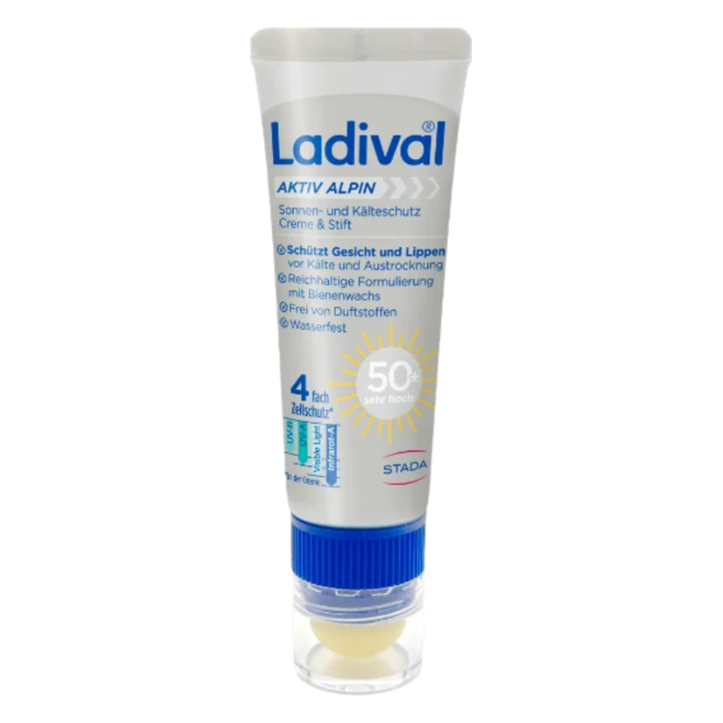 Ladival® Aktiv Alpin Sonnen- und Kälteschutz Creme & Stift